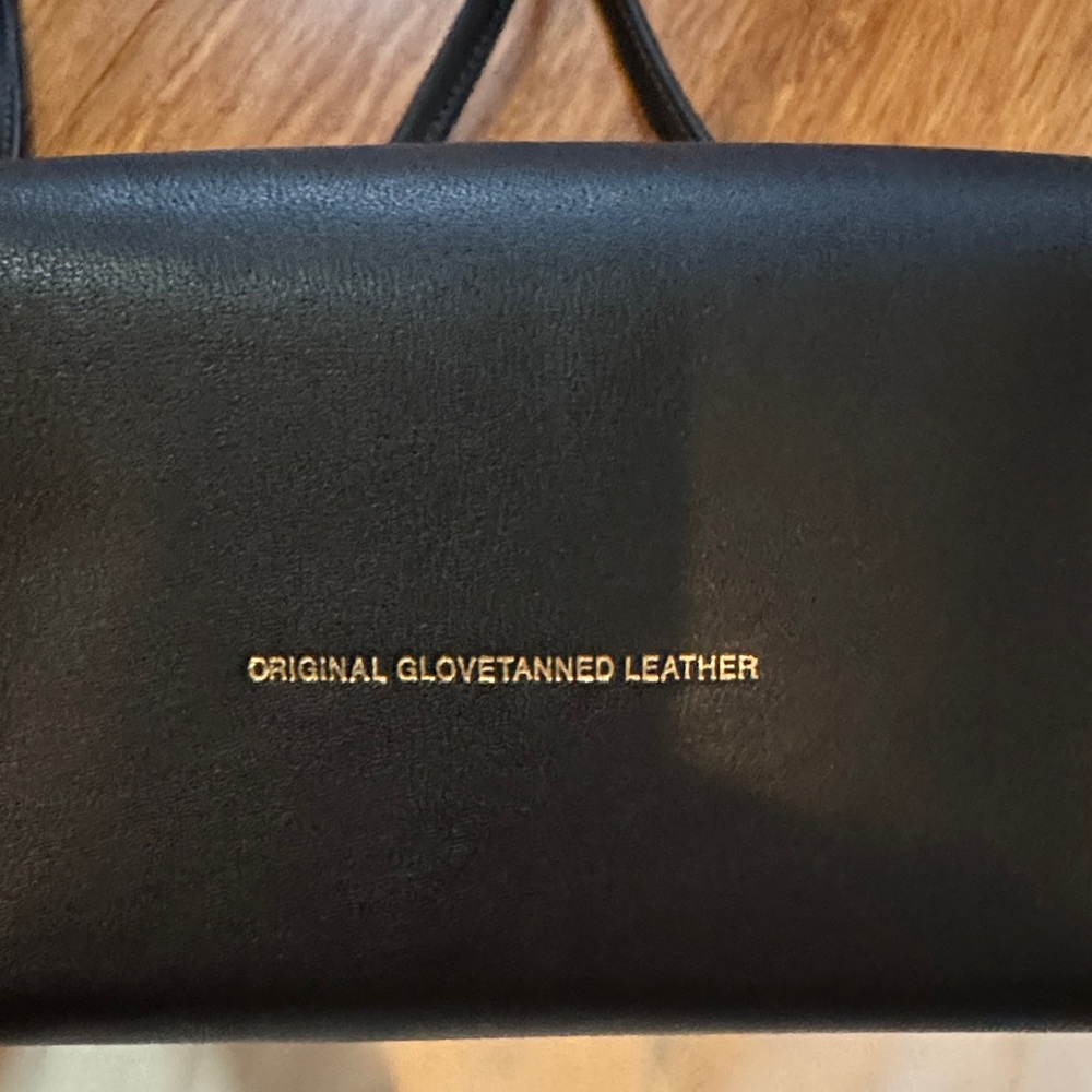 Coach Originals Turnlock Pouch Black Crossbody Bag with Gold Accents - Picture 4 of 9